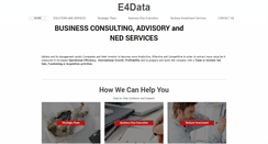 Desktop Screenshot of e4data.com